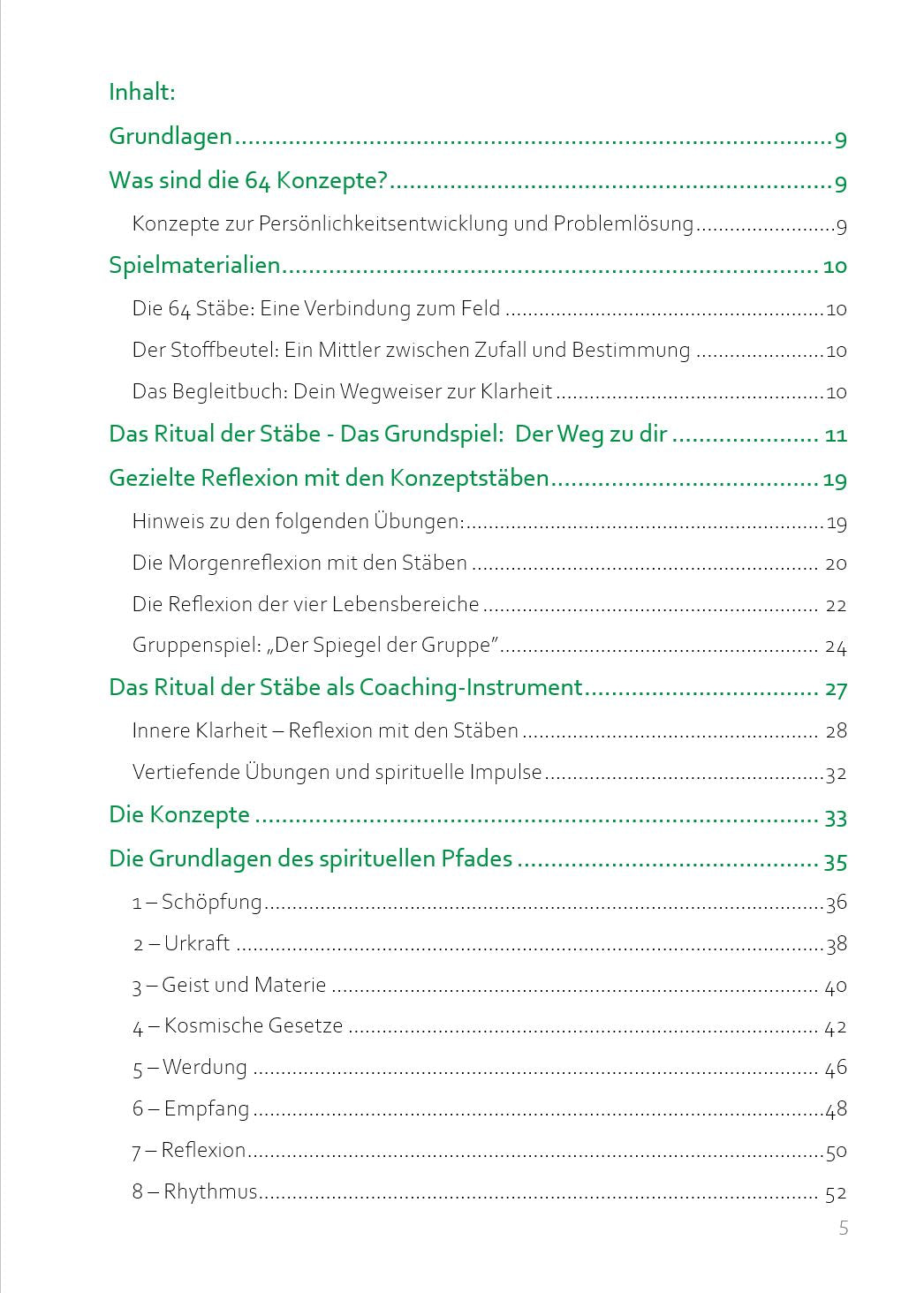 Begleitbuch zum "Das Ritual der Stäbe"