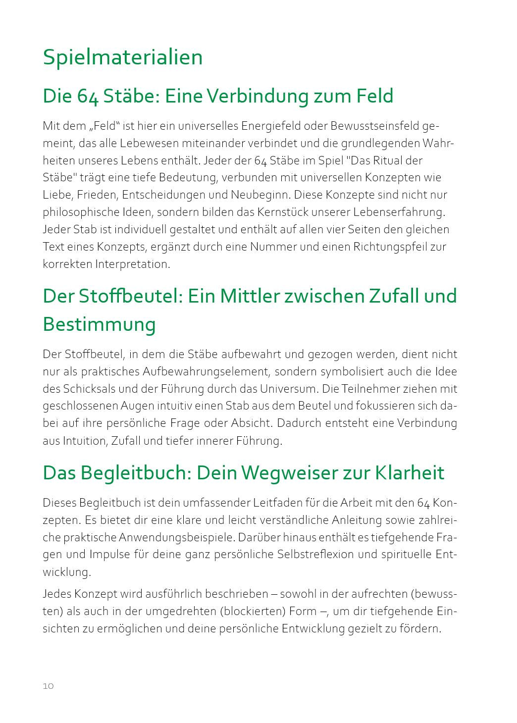 Begleitbuch zum "Das Ritual der Stäbe"