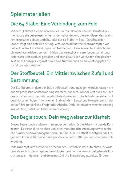 Begleitbuch zum &quot;Das Ritual der Stäbe&quot;
