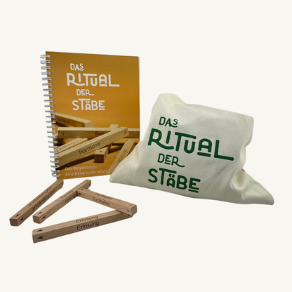 "Das Ritual der Stäbe" Set in Buche