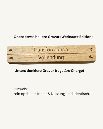 Werkstatt-Edition (Buche) – limitierte Sondercharge zum Vorteilspreis